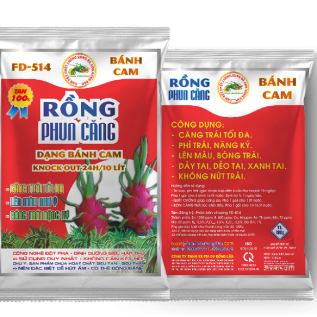 RỒNG PHUN CĂNG – 100gr