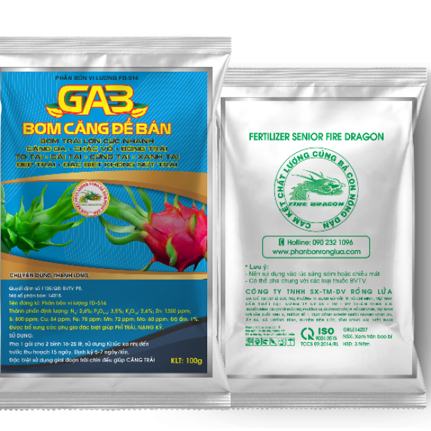 GA3 BƠM CĂNG ĐỂ BÁN – 100GR